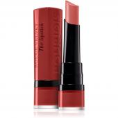 Bourjois Rouge Velvet the Lipstick Помада для губ, матовая - 12 Brunette - Коричневый с красным-ann_img