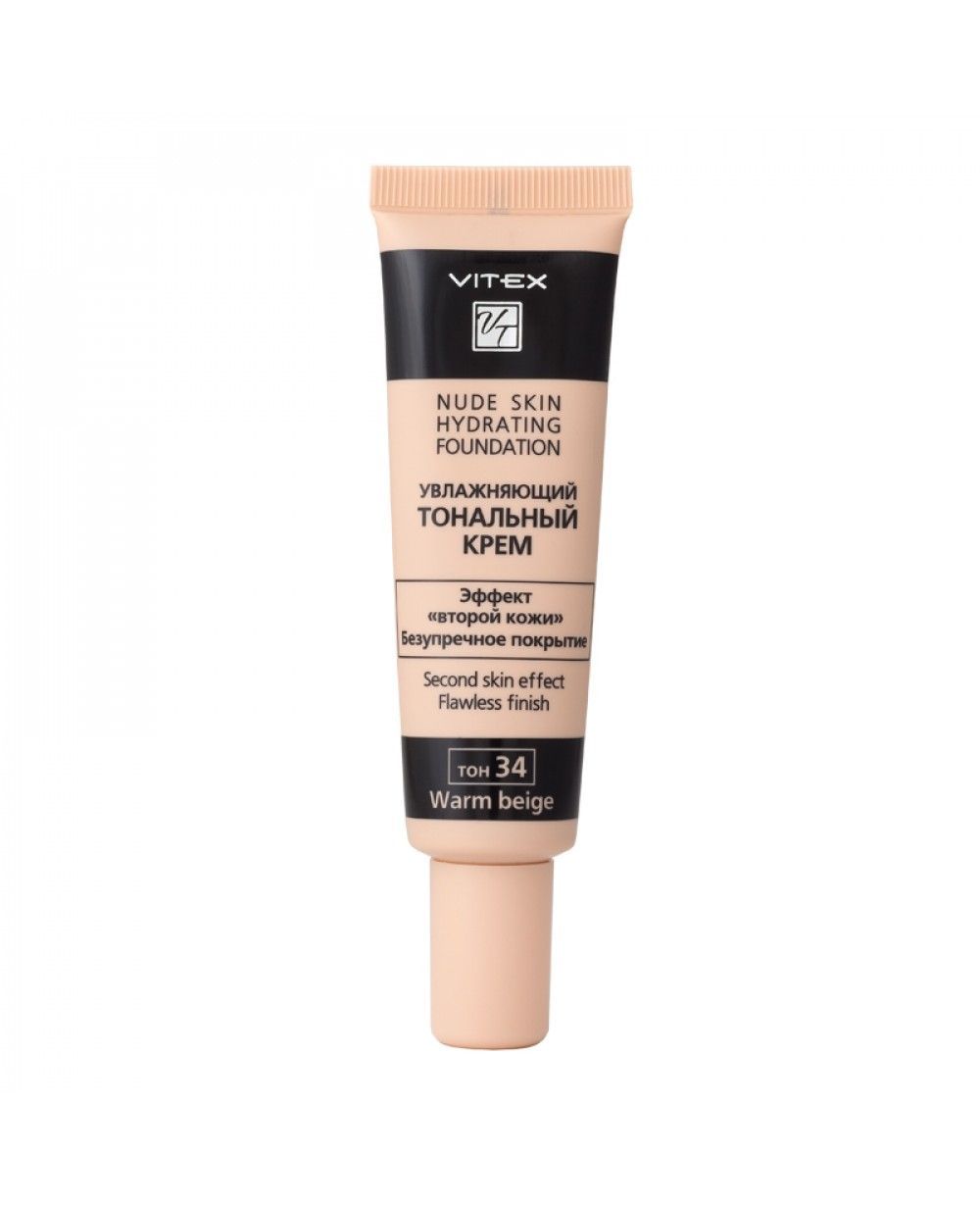 Белита декор КРЕМ Тон зволож Nude skin hydrating foundation 30мл_т 34 Warm beige-ann_img